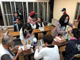 人, 座る, グループ, テーブル が含まれている画像

自動的に生成された説明